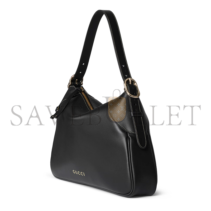 GUCCI GG EMBLEM LARGE SHOULDER BAG 815217 (37*23*8cm) GUCCI GG EMBLEM LARGE SHOULDER BAG 815217 (37*23*8cm)